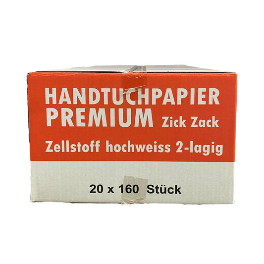 Papierhandtuch hochweiss