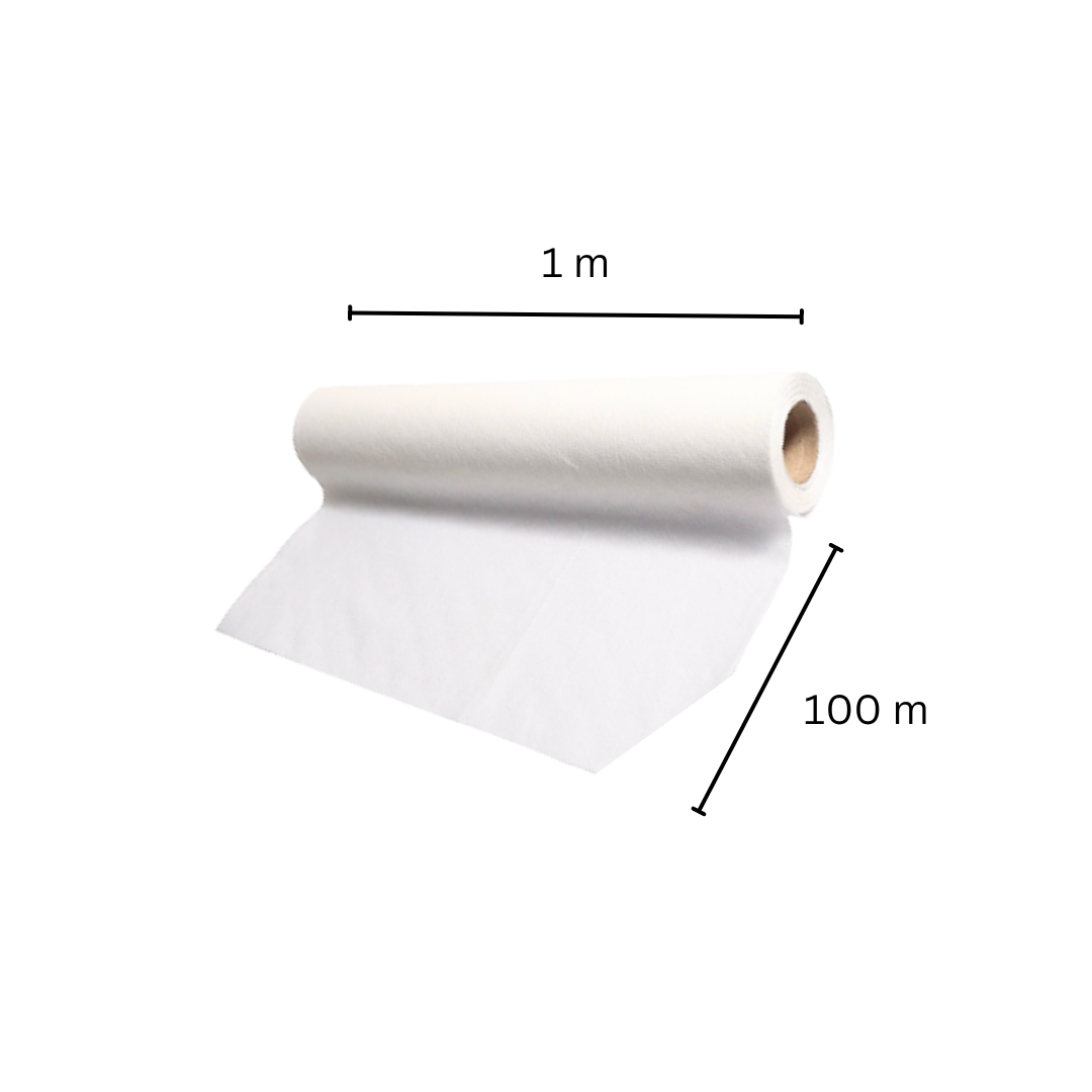 1  Rolle Tischtuchpapier 1 m  x 100 m Tischdecke aus papier weiß